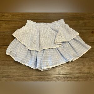 American Eagle blue and white skirt - Size small